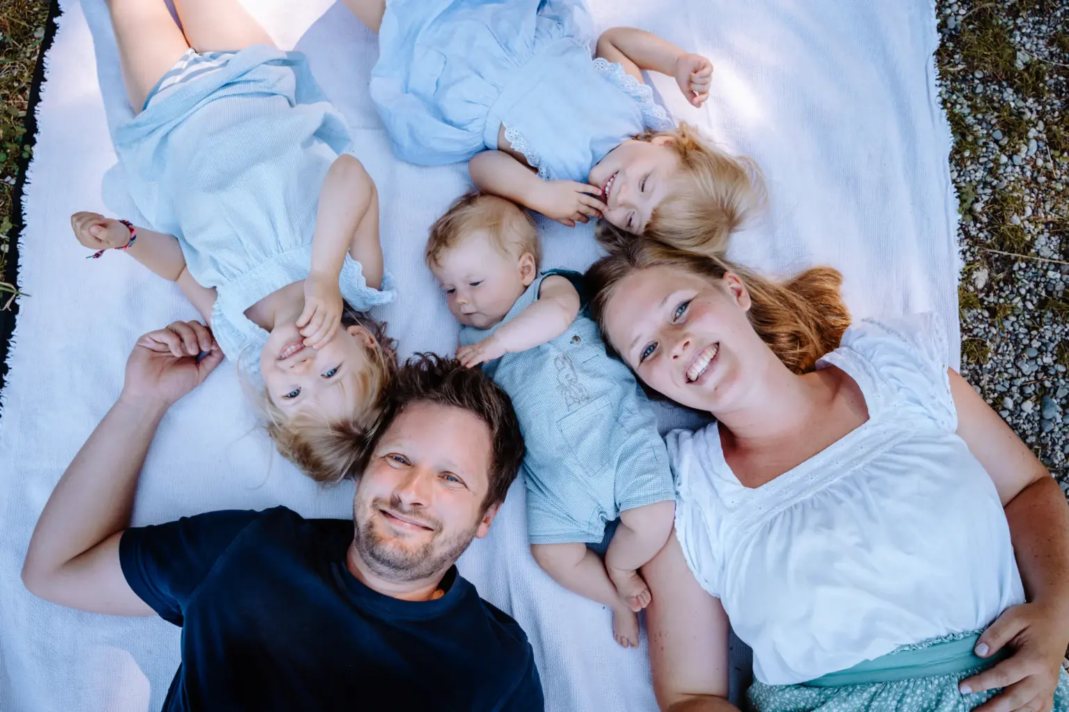 Familien Shooting Murnau im warmen Licht